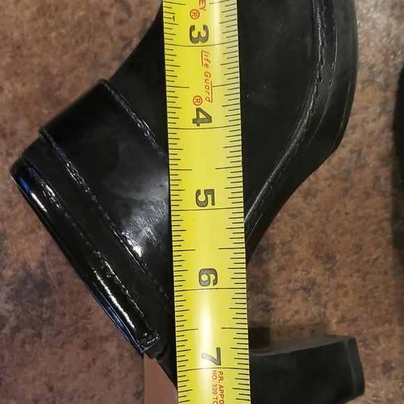 ** SOLD ** Leather/suede clogs/mules - I Love Comfort " Suzanne" - fit big - EUC - Picture 10 of 10